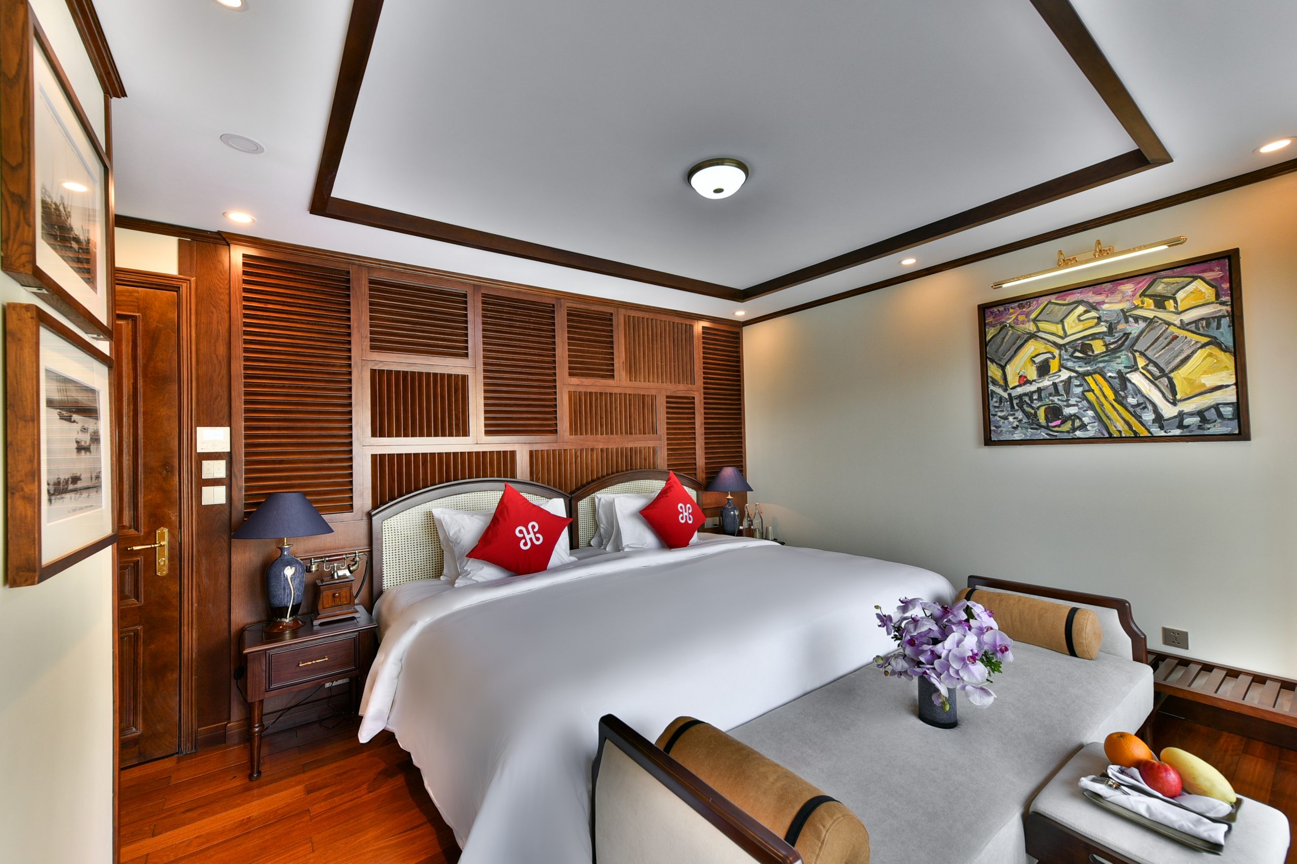 Du thuyền Heritage Bình Chuẩn 5 sao vịnh Lan Hạ 7 Ocean Suites
