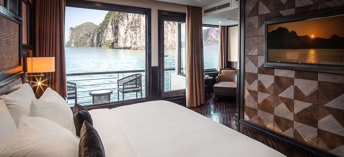 Du thuyền Ambassador cruise 5* 2N1Đ vịnh Hạ Long 12 Ambassador Premium