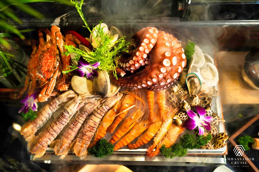 Du thuyền Ambassador Day cruise 6* vịnh Hạ Long