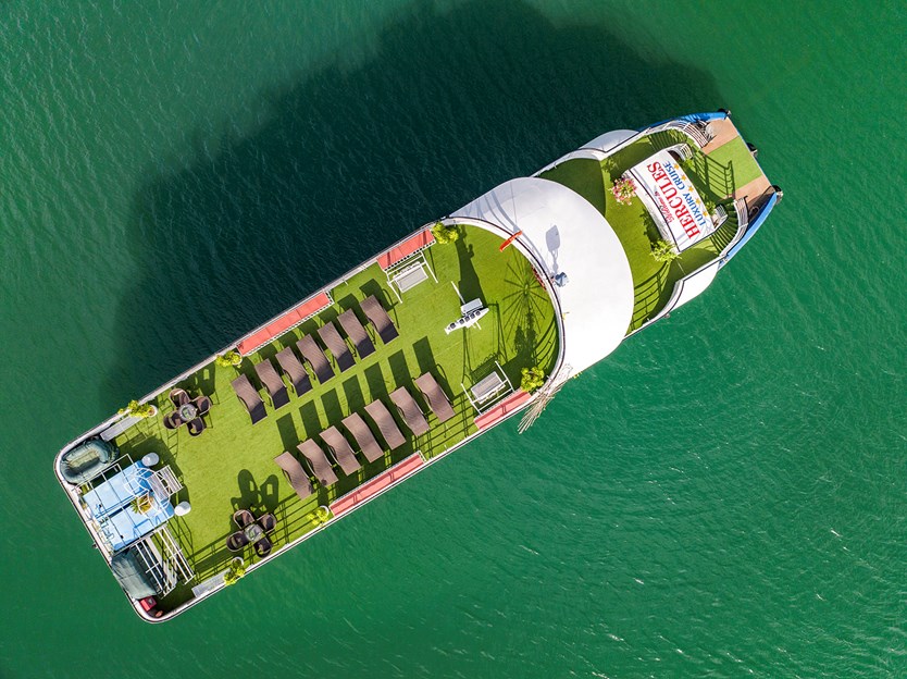 Du thuyền Hercules tour Hạ Long 6h trong ngày