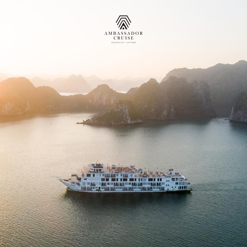 Du thuyền Ambassador cruise 5* 2N1Đ vịnh Hạ Long