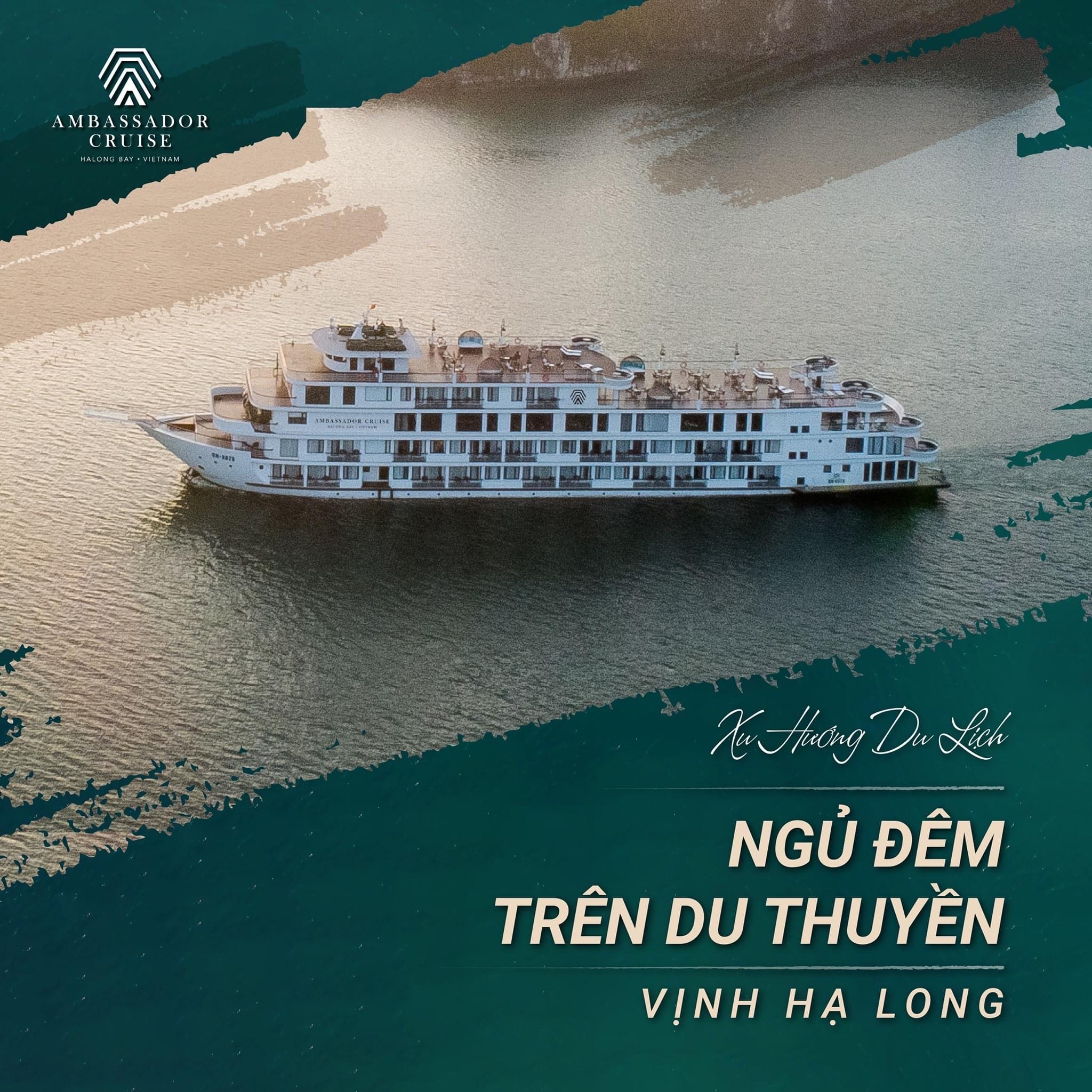 Du thuyền ngủ đêm lớn nhất trên vịnh Hạ Long Lan Hạ