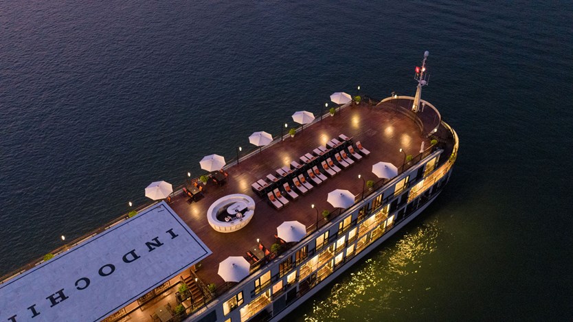 Du thuyền Indochine Cruise 5 sao vịnh Lan Hạ