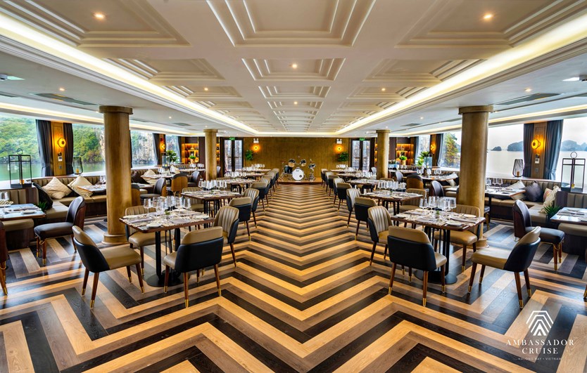 Du thuyền Ambassador Day cruise 6* vịnh Hạ Long