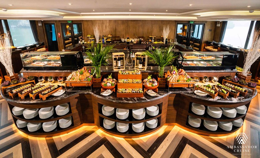 Du thuyền Ambassador Day cruise 6* vịnh Hạ Long