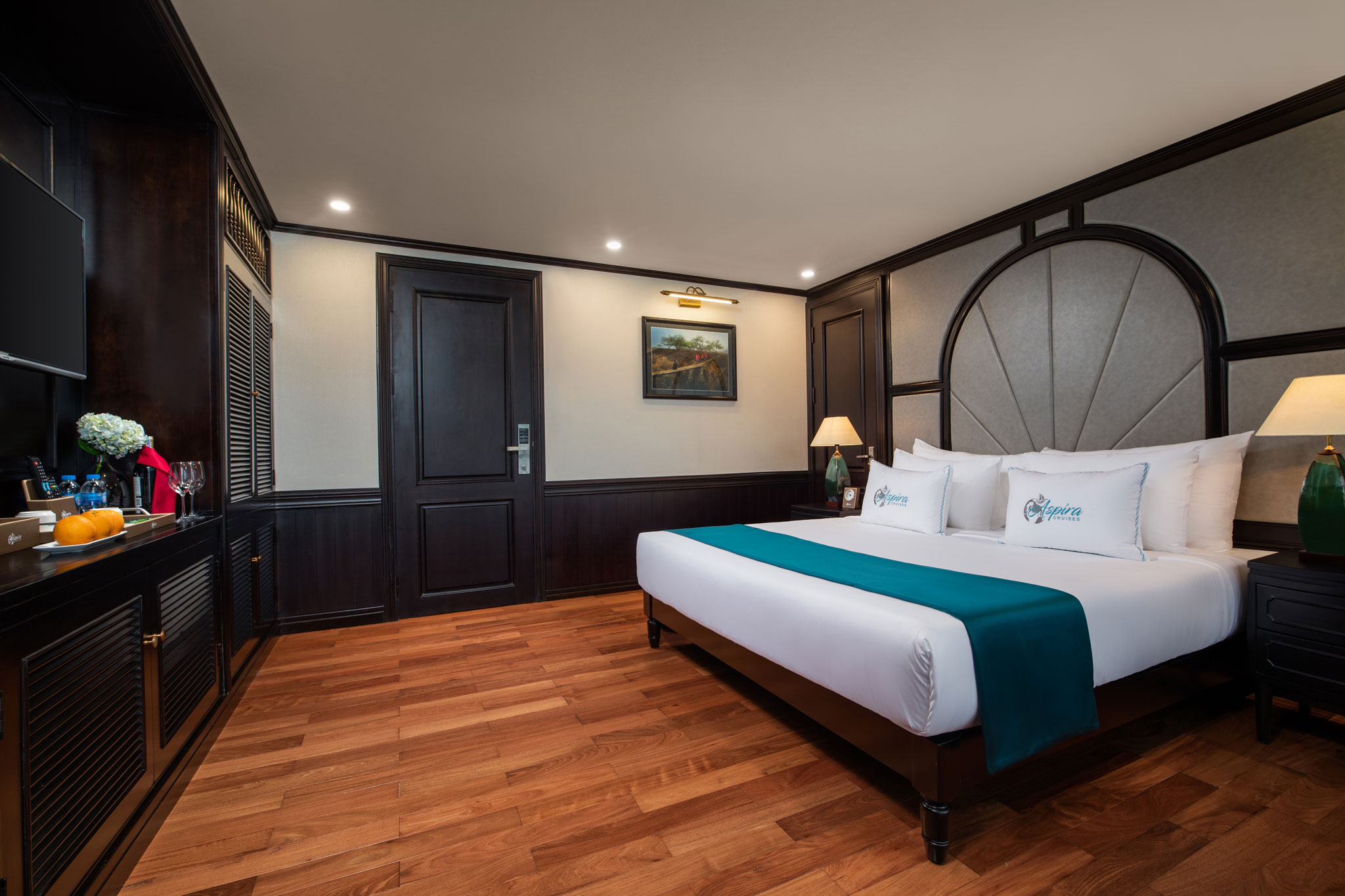 Du thuyền Aspira cruise 5 sao vịnh Lan Hạ 7 Hạng Senior Suite DBL du thuyền Aspira cruise