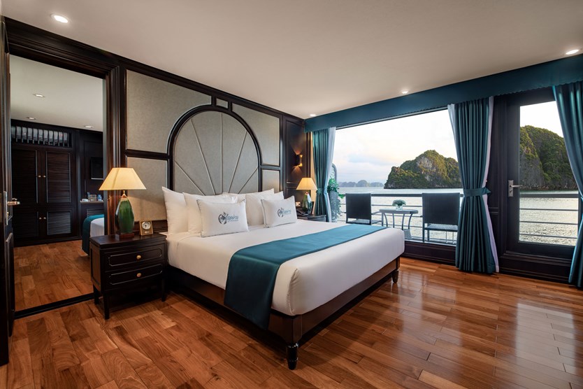 Du thuyền Aspira cruise 5 sao vịnh Lan Hạ