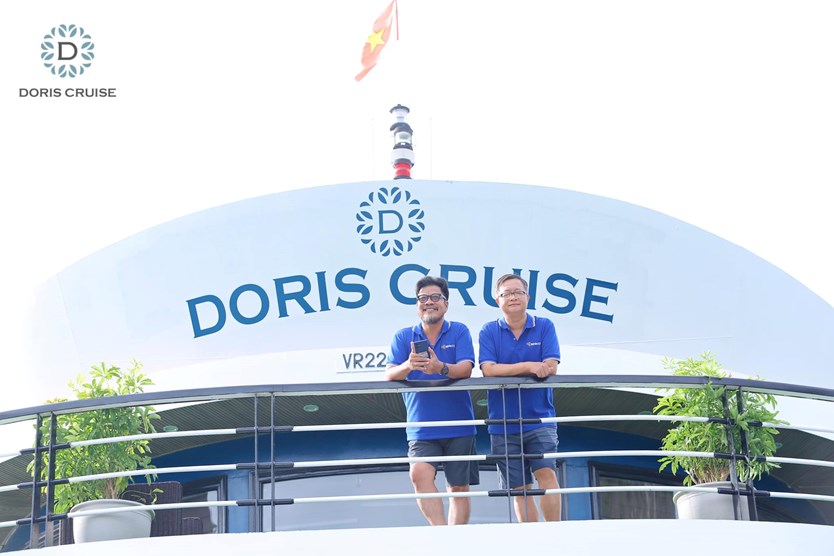 Du thuyền Doris cruise 5 sao vịnh Lan Hạ