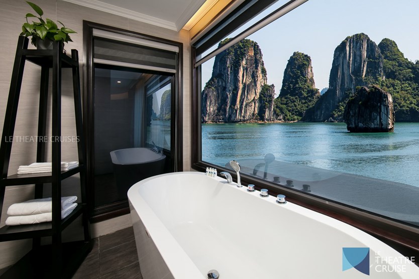 Du thuyền Le Theatre cruise 5 sao Lan Hạ