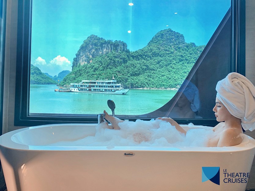 Du thuyền Le Theatre cruise 5 sao Lan Hạ