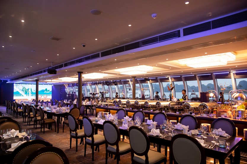 Du thuyền nhà hàng Paradise Delight Hạ Long