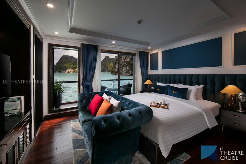 Du thuyền Le Theatre cruise 5 sao Lan Hạ