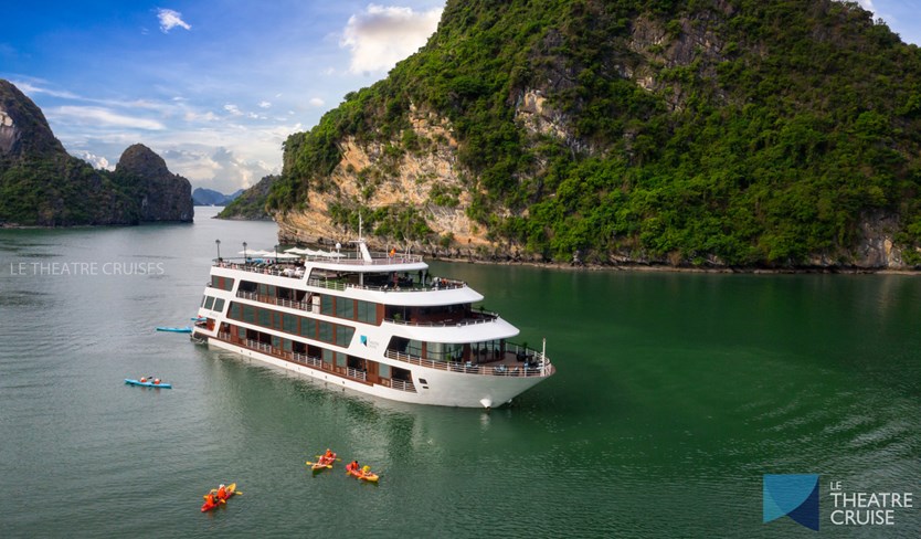 Du thuyền Le Theatre cruise 5 sao Lan Hạ