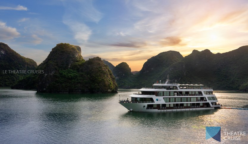 Du thuyền Le Theatre cruise 5 sao Lan Hạ