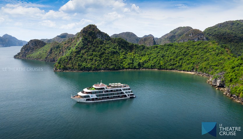 Du thuyền Le Theatre cruise 5 sao Lan Hạ