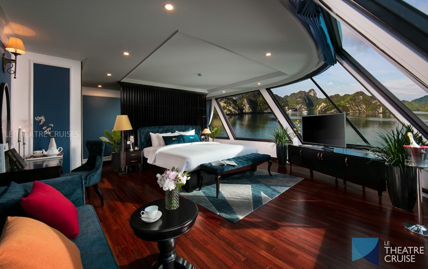 Du thuyền Le Theatre cruise 5 sao Lan Hạ