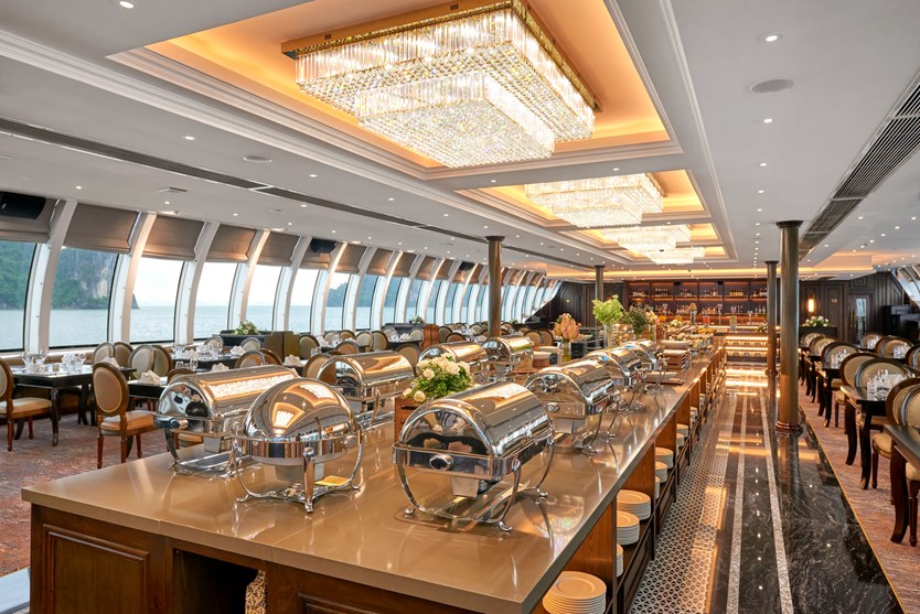 Du thuyền nhà hàng Paradise Delight Hạ Long