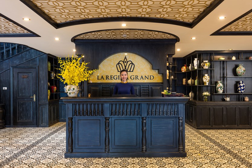 Du thuyền La Regina Grand 5 sao vịnh Lan Hạ