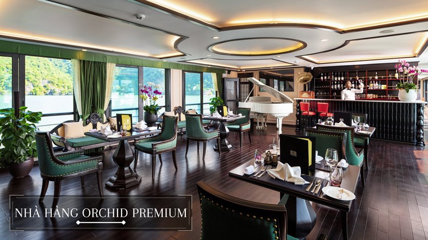 Du thuyền Orchid Premium 5 sao chỉ với 5 phòng