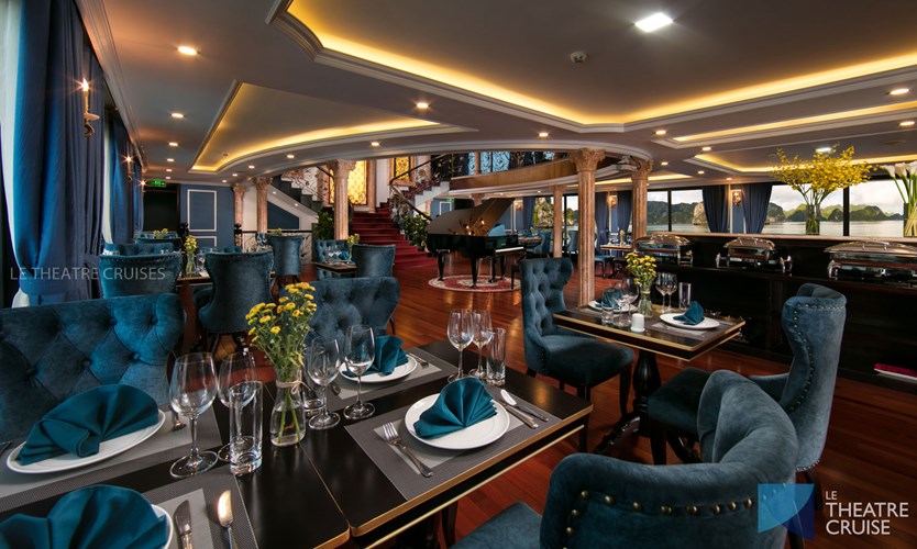 Du thuyền Le Theatre cruise 5 sao Lan Hạ