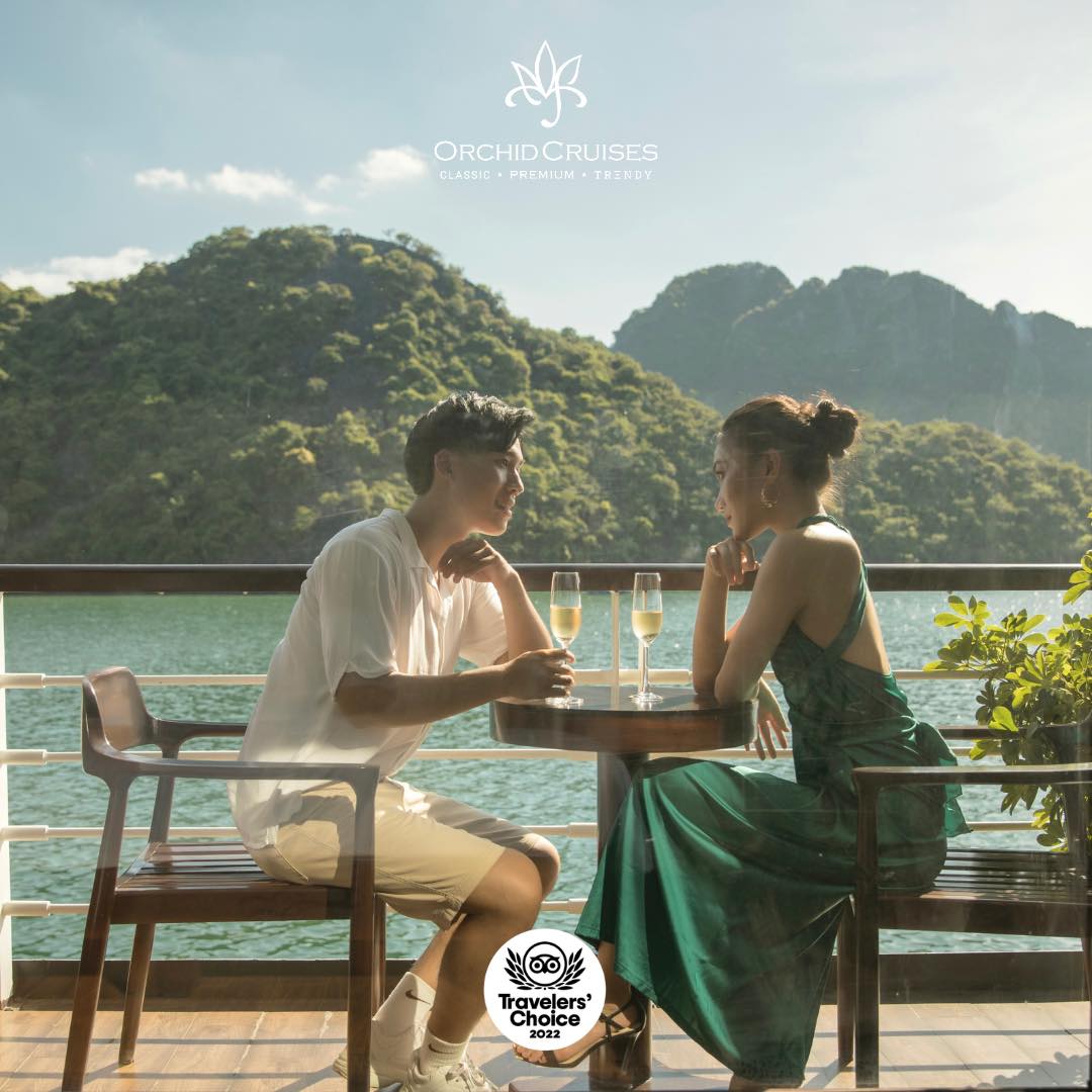 Du thuyền Orchid cruises vinh dự đạt giải thưởng “Tripadvisor’s 2022 Travellers’ Choice Award”