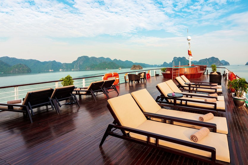 Du thuyền Orchid Premium 5 sao chỉ với 5 phòng