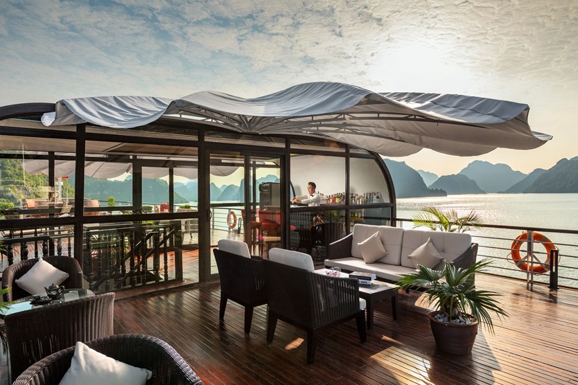 Du thuyền Orchid Premium 5 sao chỉ với 5 phòng