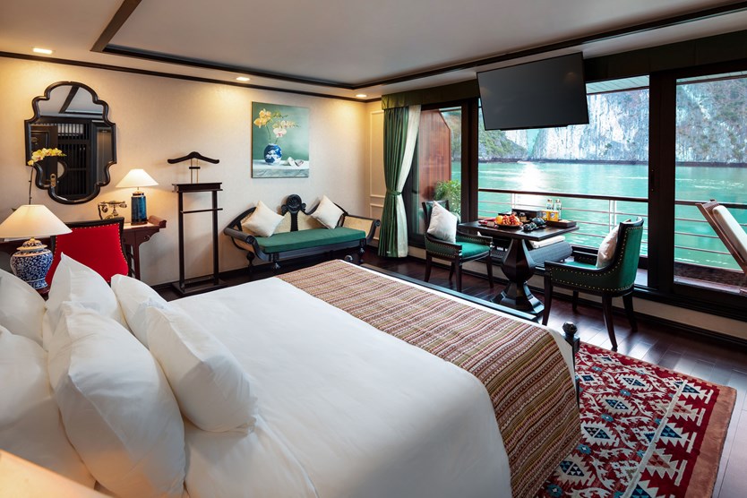 Du thuyền Orchid Premium 5 sao chỉ với 5 phòng