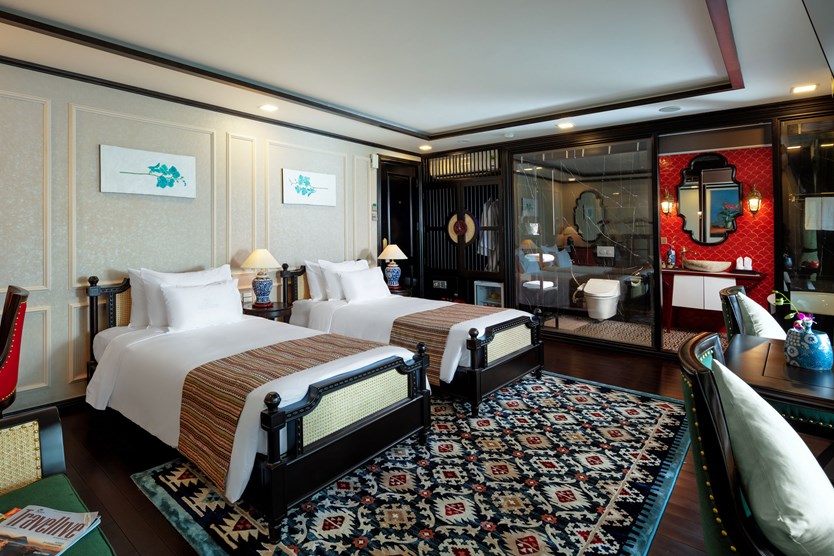 Du thuyền Orchid Premium 5 sao chỉ với 5 phòng