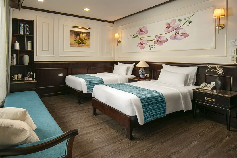 Du thuyền Orchid Trendy cruise 5 sao vịnh Lan Hạ