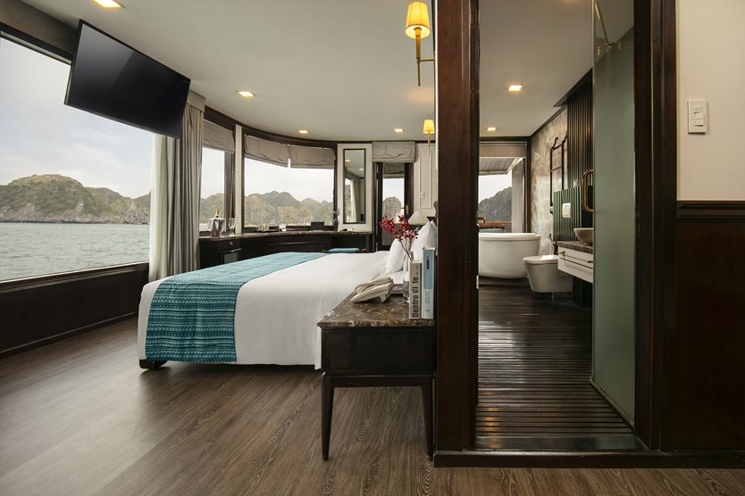 Du thuyền Orchid Trendy cruise 5 sao vịnh Lan Hạ