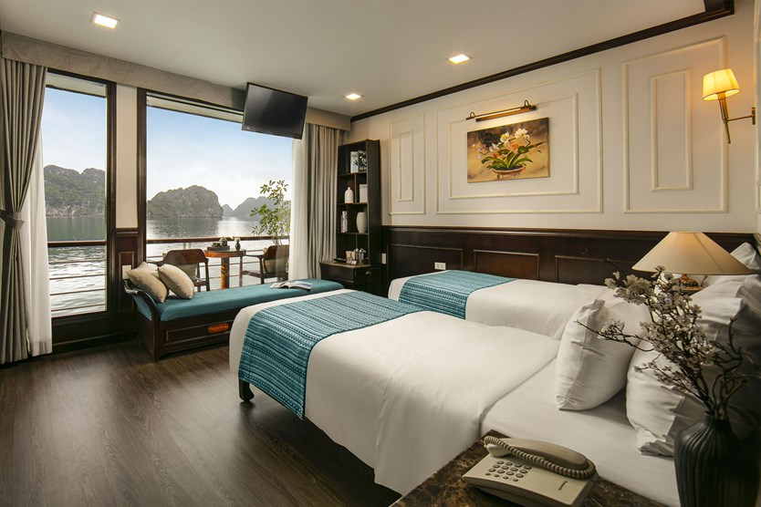 Du thuyền Orchid Trendy cruise 5 sao vịnh Lan Hạ