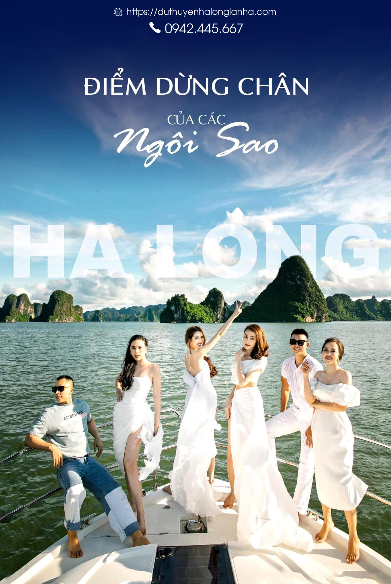 Du thuyền cá nhân hạng sang cho thuê tại Hạ Long 7 Vịnh Hạ Long luôn là lựa chọn và là điểm dừng chân của các ngôi sao thế giới khi đến với Việt Nam