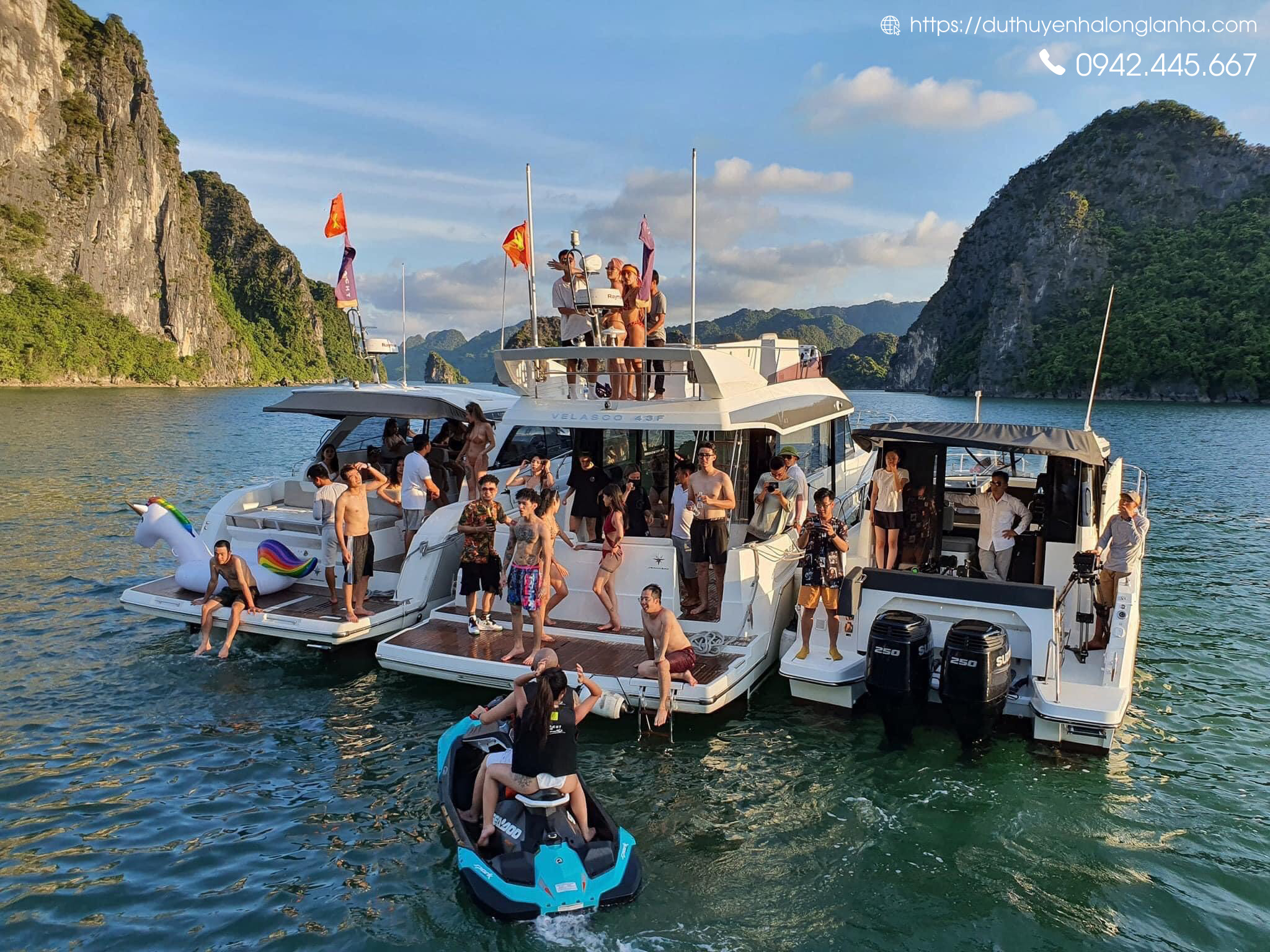 Du thuyền cá nhân hạng sang cho thuê tại Hạ Long 32 Bình Gold sử dụng du thuyền cá nhân cao cấp ở Hạ Long để quay MV "Ông bà già tao lo hết"