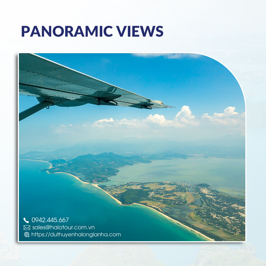 Thuỷ phi cơ vịnh Hạ Long và những điều cần biết 19 Thuỷ phi cơ được thiết kế theo tiêu chuẩn "bird's eye view" giúp cho du khách dễ dàng quan sát toàn cảnh từ trên cao