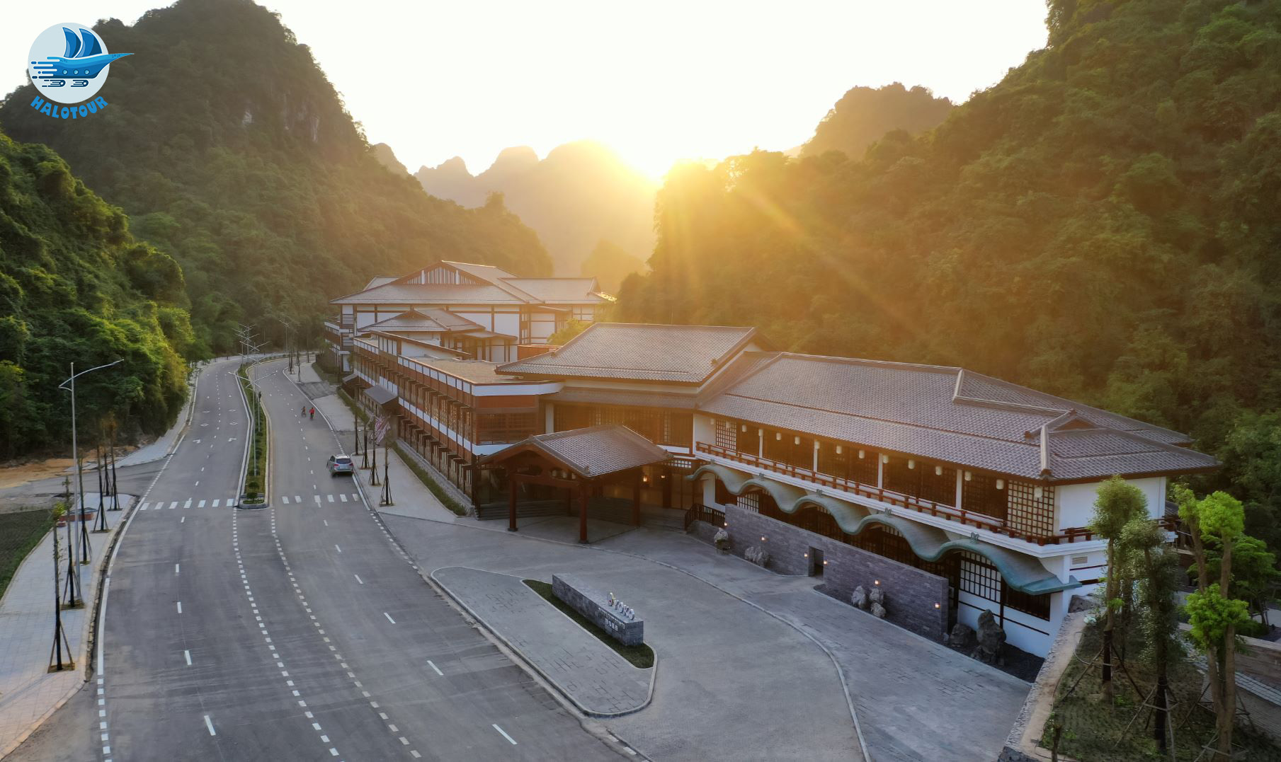 Tắm khoáng Onsen Quảng Ninh tất tần tật 8 Toàn bộ khu tắm khoáng nóng Yoko Onsen Quang Hanh, Quảng Ninh phía ngoài