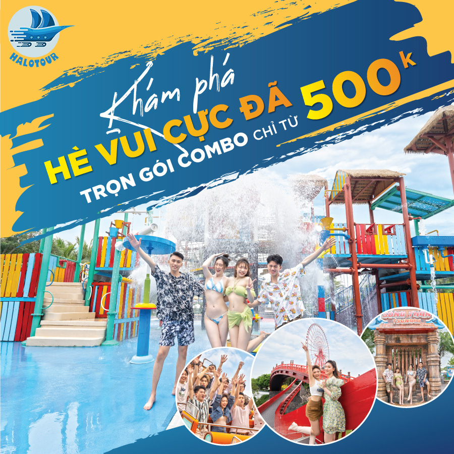 Công viên Sunworld Hạ Long Park có gì chơi??? 32 Combo vé công viên Sunworld Hạ Long park, Quảng Ninh giá ưu đãi, Halotour hỗ trợ ship vé tận tay kháhc hàng