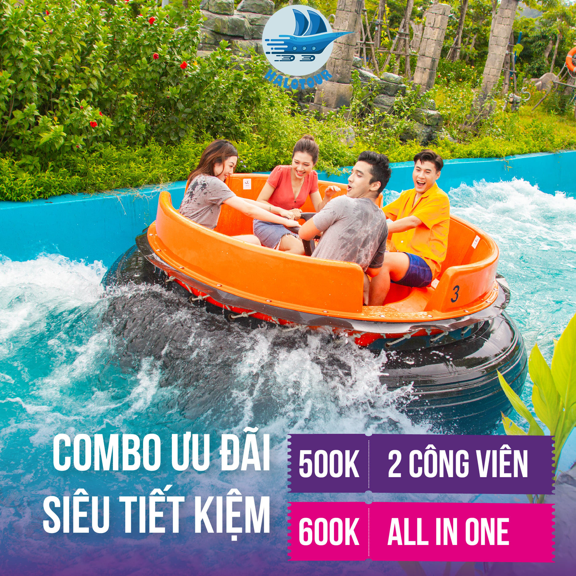Công viên Sunworld Hạ Long Park có gì chơi??? 21 combo vé công viên Sunworld Hạ Long park giá ưu đãi của Halotour