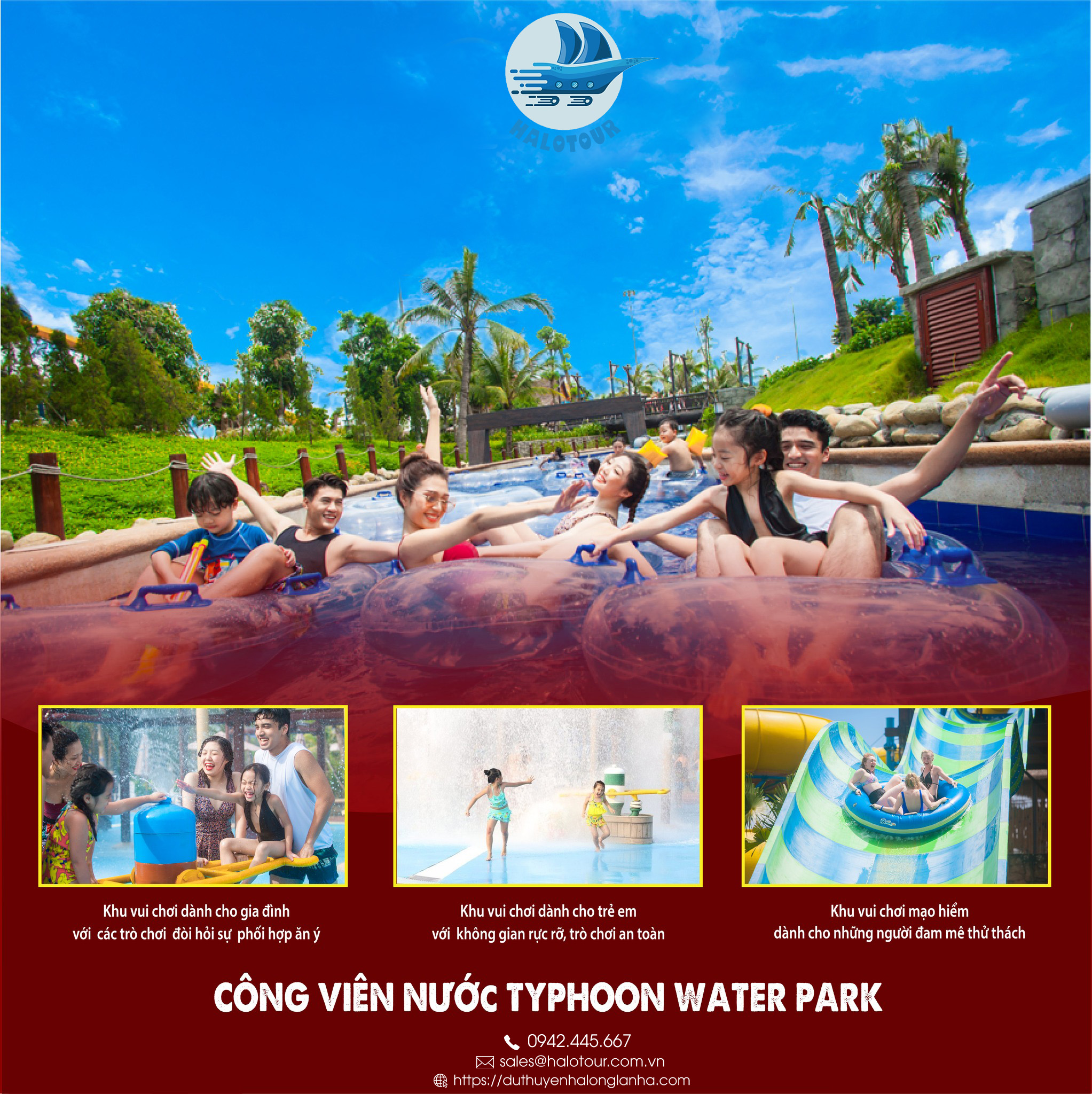 Công viên Sunworld Hạ Long Park có gì chơi??? 22 Công viên nước là 1 trong 3 công viên tại Sunworld Hạ Long park, Quảng Ninh