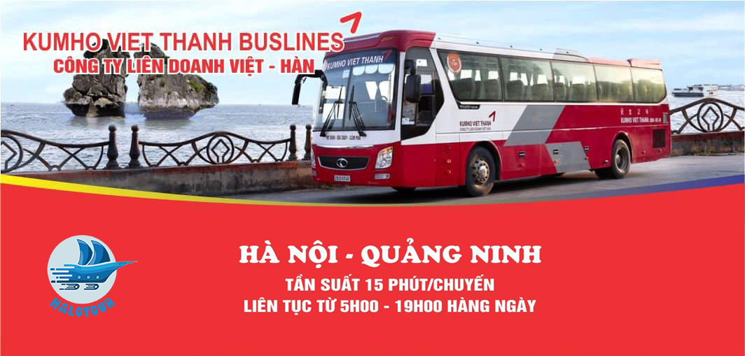 Cách di chuyển tới Hạ Long cập nhật mới nhất 2023 12 Cách di chuyển tới Hạ long từ Hà Nội ngon bổ rẻ nhất là đi xe khách 45 chỗ của hãng Kumho Việt Thanh