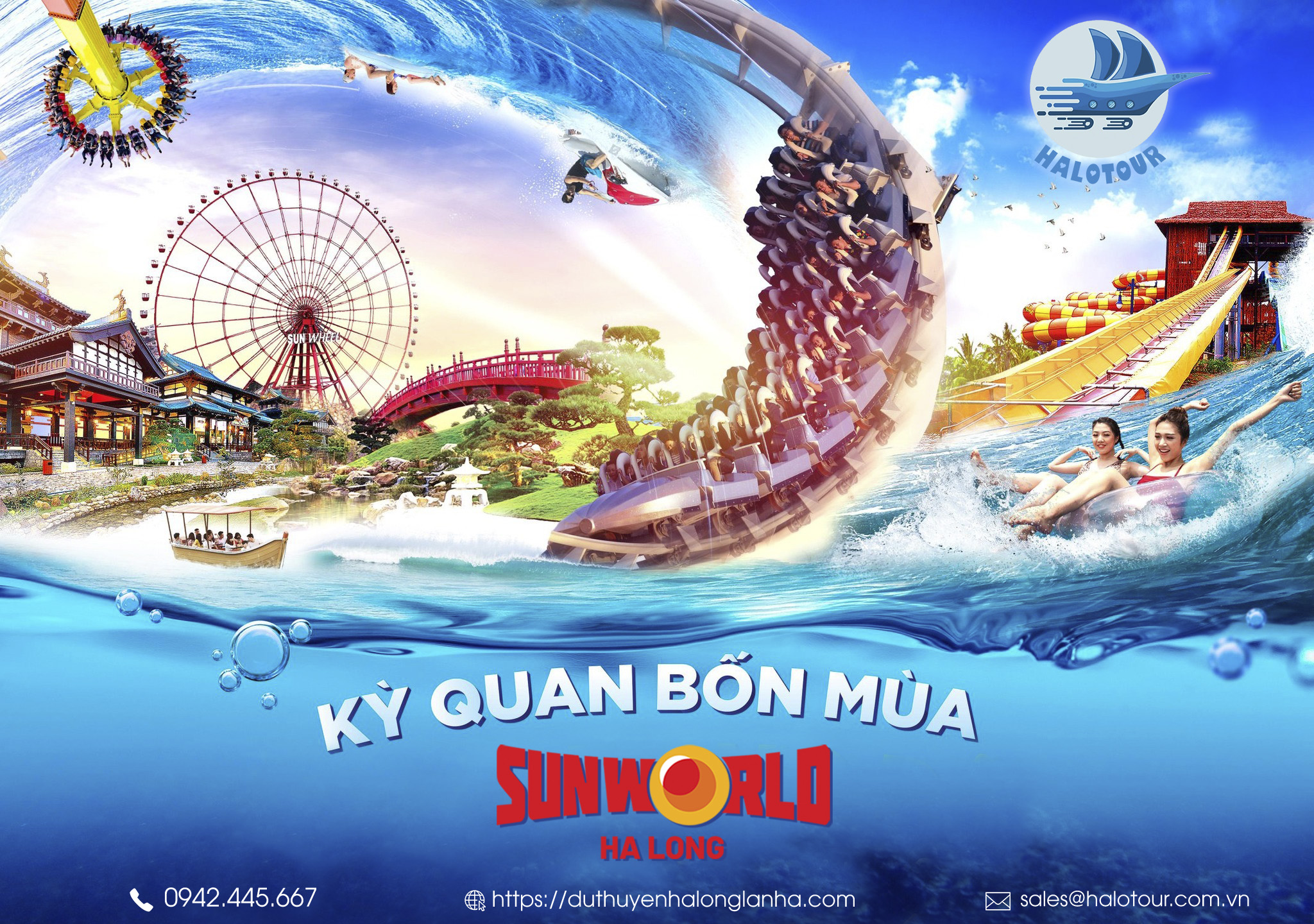Công viên Sunworld Hạ Long Park có gì chơi???