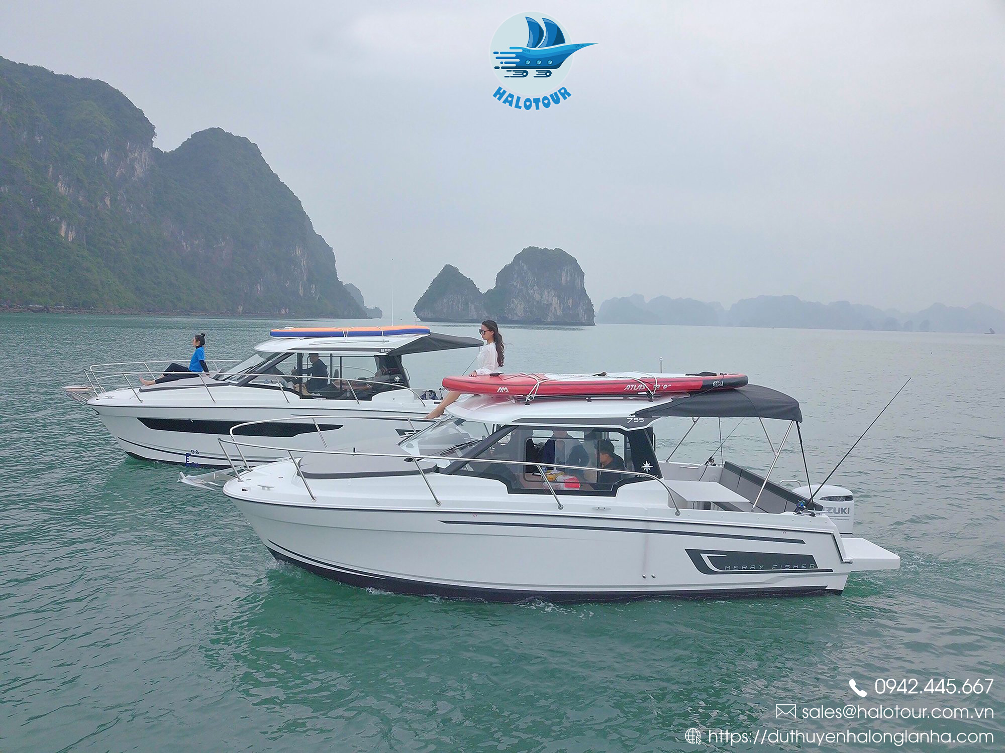 Du thuyền cá nhân hạng sang cho thuê tại Hạ Long 37 MF 795 và MF 895 thuộc dòng du thuyền cá nhân giá rẻ mới nhật được nhiều du khách lựa chọn