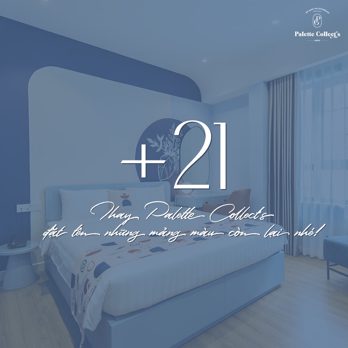 Khách sạn 3* Hạ Long siêu xinh Palette Collect's 5 Khách sạn 3* Palette Collect's Boutique hotel Hạ Long có 24 phòng với mỗi phòng một màu sắc chủ đề khác nhau