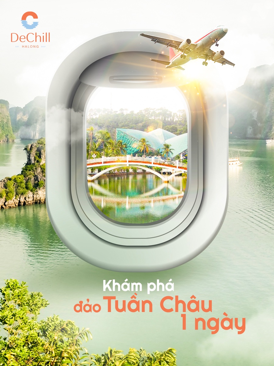 De Chill homestay 8 ngủ siêu xinh tại Hạ Long 13 De Chill homestay Tuần Châu, Hạ Long rất thuận tiện để khám phá vẻ đẹp của đảo ngọc Tuần Châu