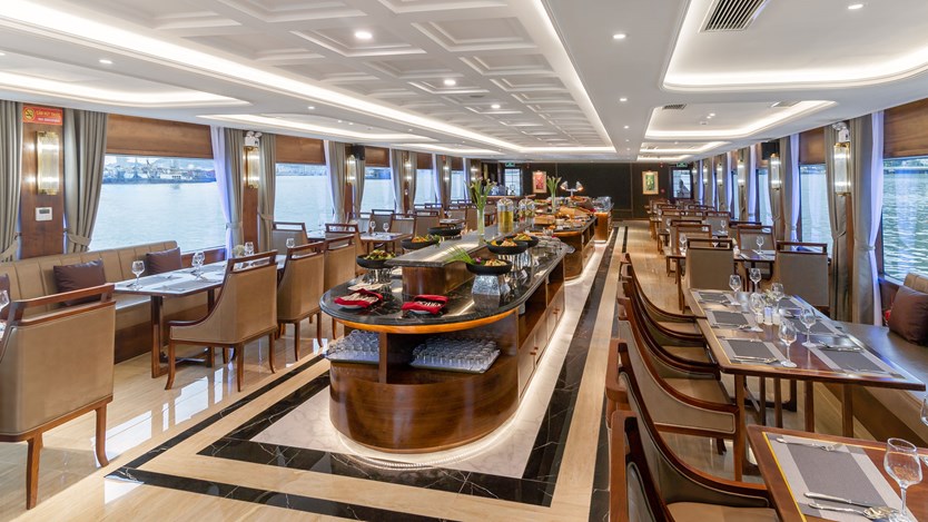 Du thuyền Iris cruise tour Hạ Long 6h trong ngày