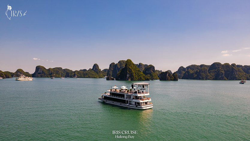 Du thuyền Iris cruise tour Hạ Long 6h trong ngày