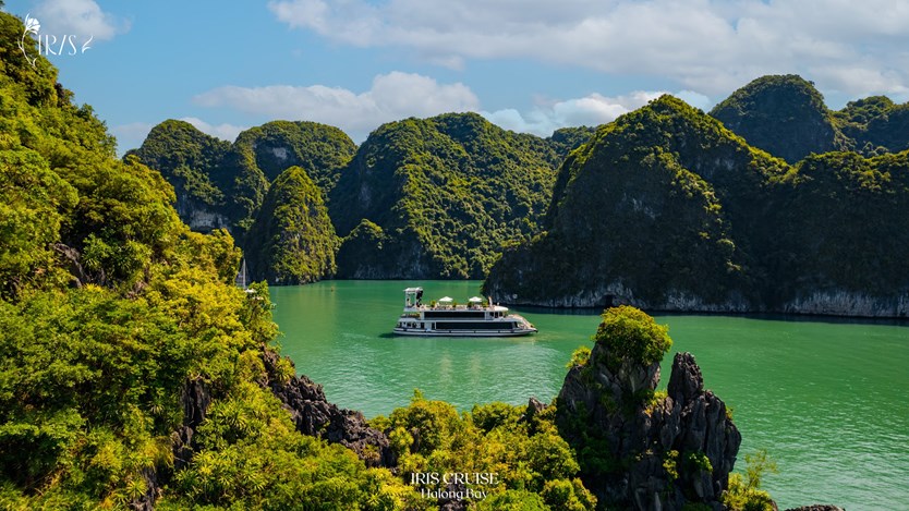 Du thuyền Iris cruise tour Hạ Long 6h trong ngày