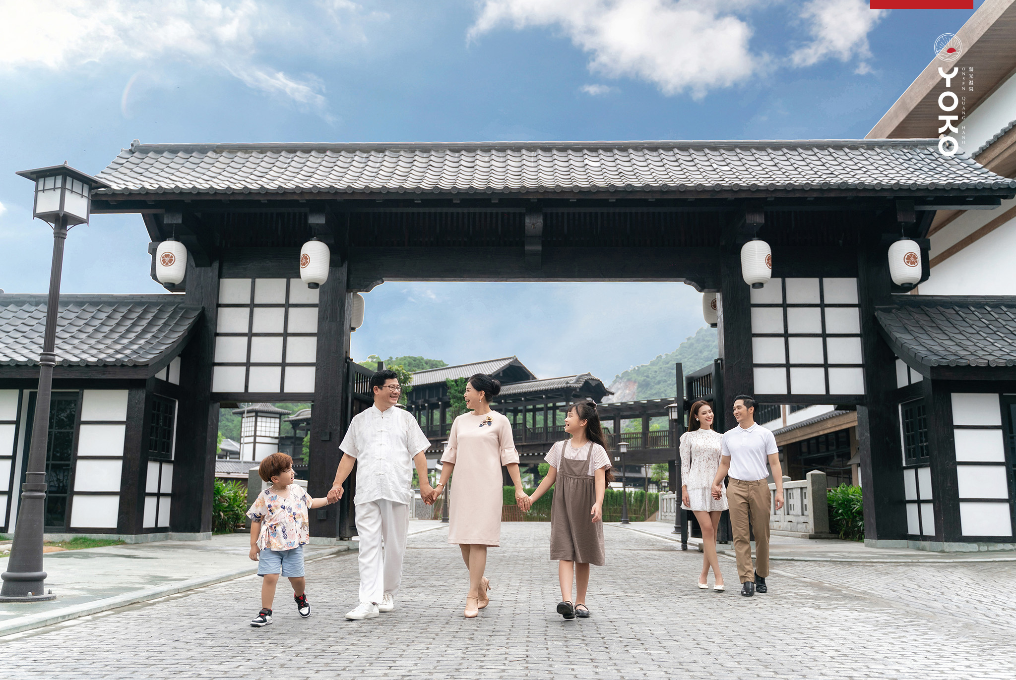 Tắm khoáng Onsen Quảng Ninh tất tần tật 23 Khu biệt thự Yama Villa tại Yoko Onsen Quang Hanh, Quảng Ninh bao gồm các căn villa cao cấp từ 3-5 phòng ngủ