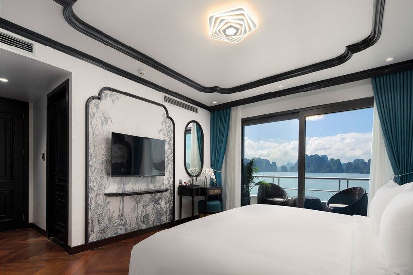 Du thuyền Catherine cruise Hạ Long đẳng cấp 6 sao