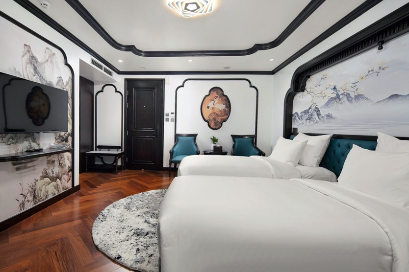 Du thuyền Catherine cruise Hạ Long đẳng cấp 6 sao